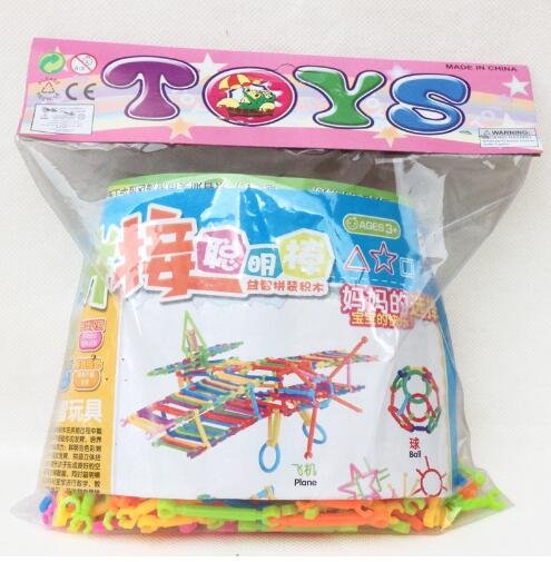 Assembled Building Blocks DIY Smart Stick Plastic Blocks Imagination Creativity Educational Learning Toys - Image 4