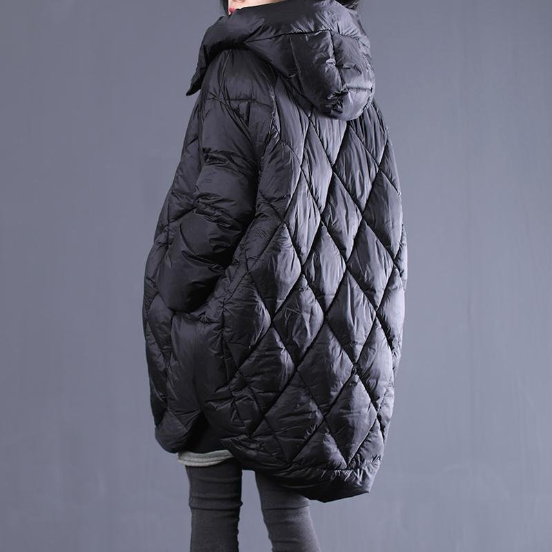 Mid-length hooded cotton jacket - Image 4