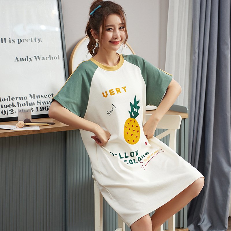 Women's summer cotton pajamas - Image 4