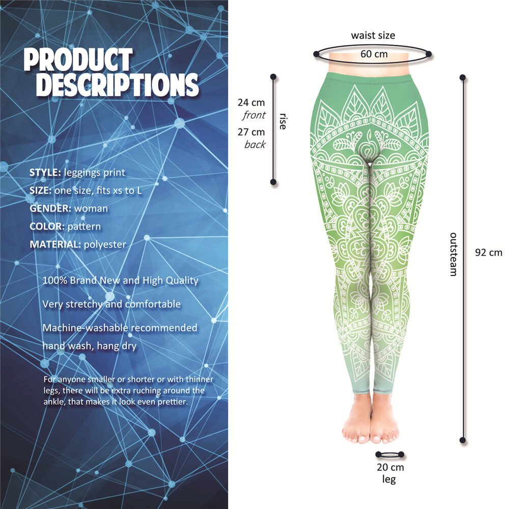 Totem print nine-minute pants - Image 4