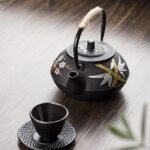 Plum Bamboo Painted Series Cast Iron Pot Water Pot