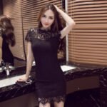 Slim fit dress