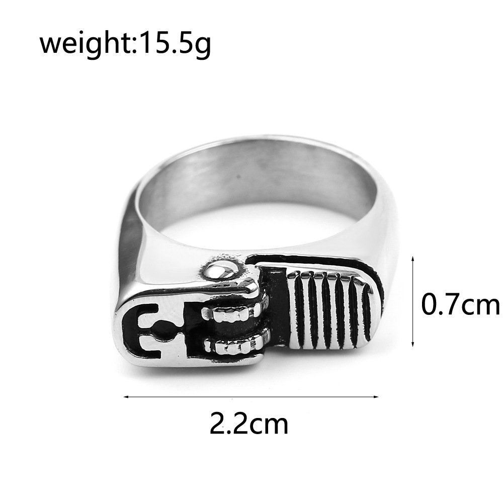 Punk Metal Lighter Ring - Image 6