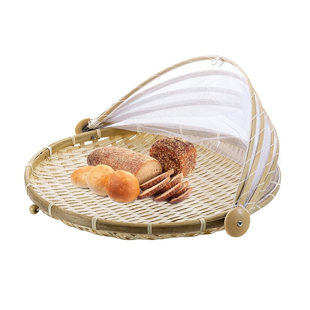 Willow Basket With Water-carrying Dried Fruit Decoration Mosquito-proof Dustpan - Image 4