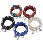 Elephant Wing Pendant Bracelet