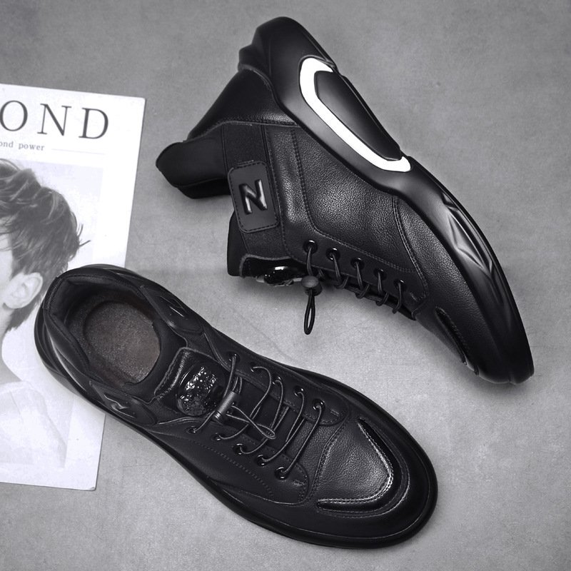 Men's casual leather shoes - Image 3