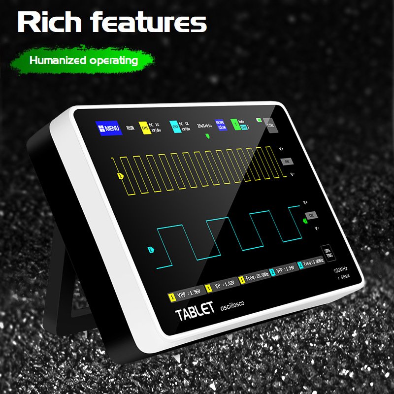 Fnirsi 1013d Dual Channel Digital Touch Panel Oscilloscope - Image 4