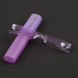 Pen Holder Ultra-light Integrated Transparent Resin Presbyopic Glasses