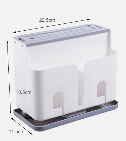 Household drain chopsticks spoon storage shelf - Image 5