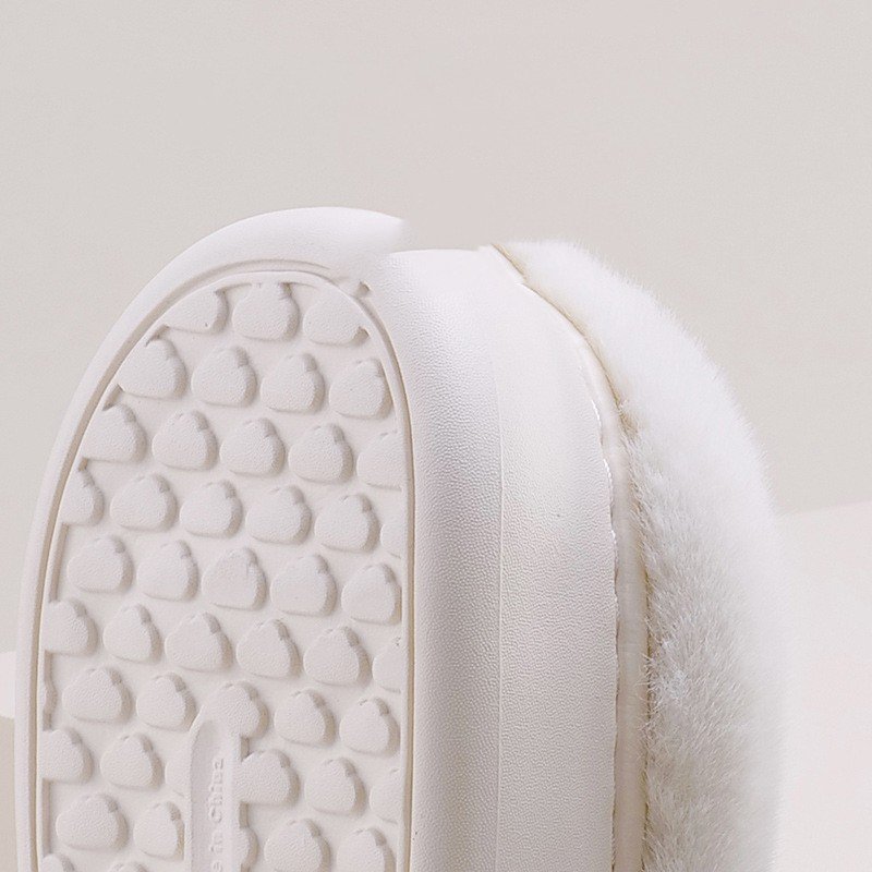 The New Fall And Winter Indoor Thick Bottom Tread Shit Sense Cotton Slippers - Image 5