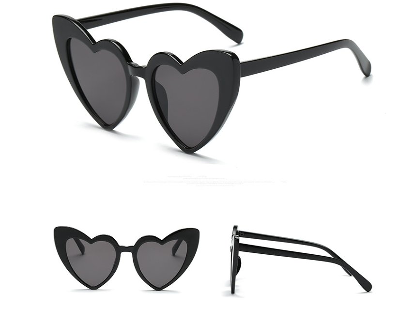 New love ladies heart-shaped sunglasses ins with the same heart heart sunglasses female soft sister Harajuku cute fashion glasses - Image 4