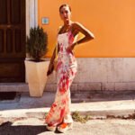 camouflage sling dress foreign trade