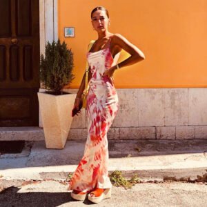 New camouflage sling dress foreign trade
