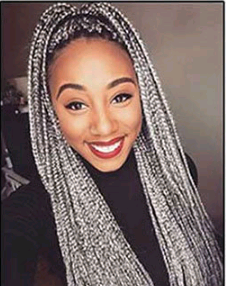 African black big scorpion dirty, wig dirty scorpion, high temperature silk braided hair African wig - Image 3