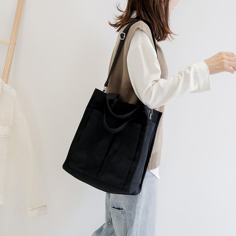 Canvas bag messenger big bag - Image 3