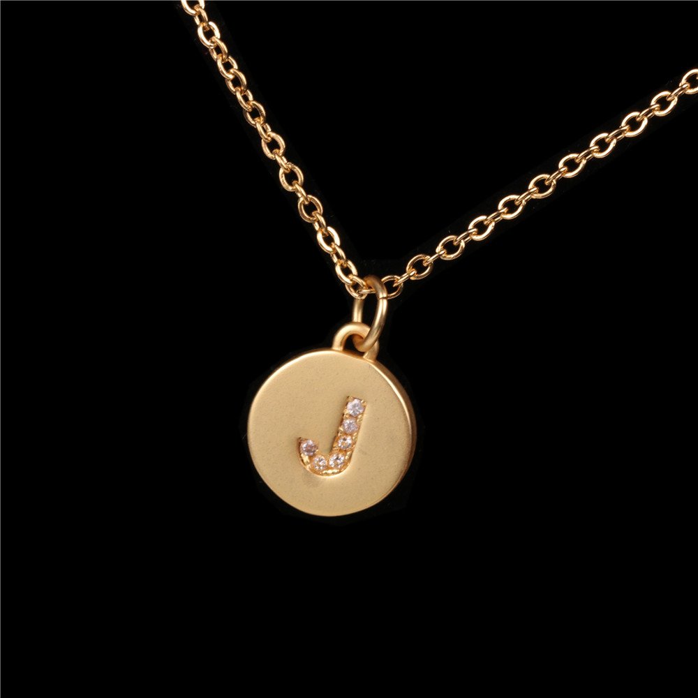 26 English Letter Pendant With Diamond Frosted Matte - Image 12