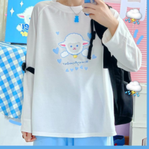 Stitching long sleeve T-shirt