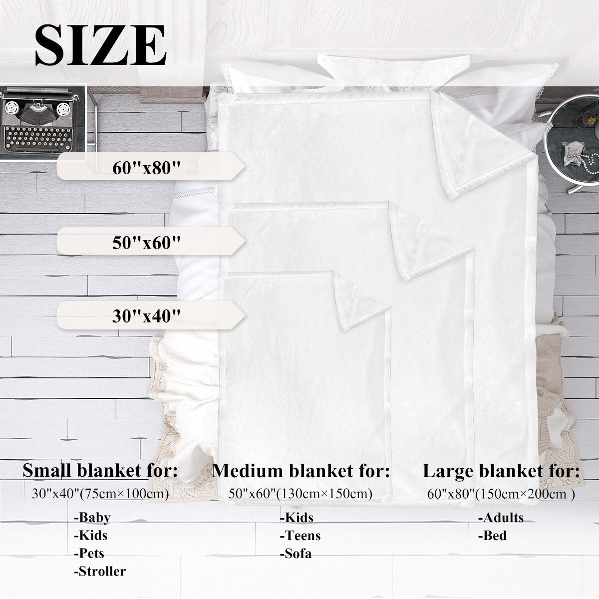 1 Pce Of Flannel Black Base Unicorn Pattern Soft And Fluffy Multifunctional Outdoor Beach Camping Living Room Sofa Office Nap Printed Blanket - Image 10