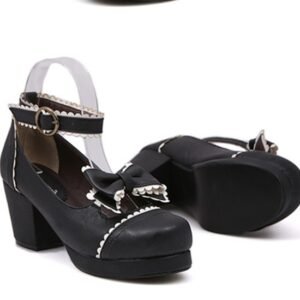 Japanese high heel princess maid anime shoes