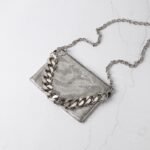 Silver Mahjong chest bag