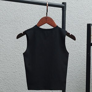 Half turtleneck vest