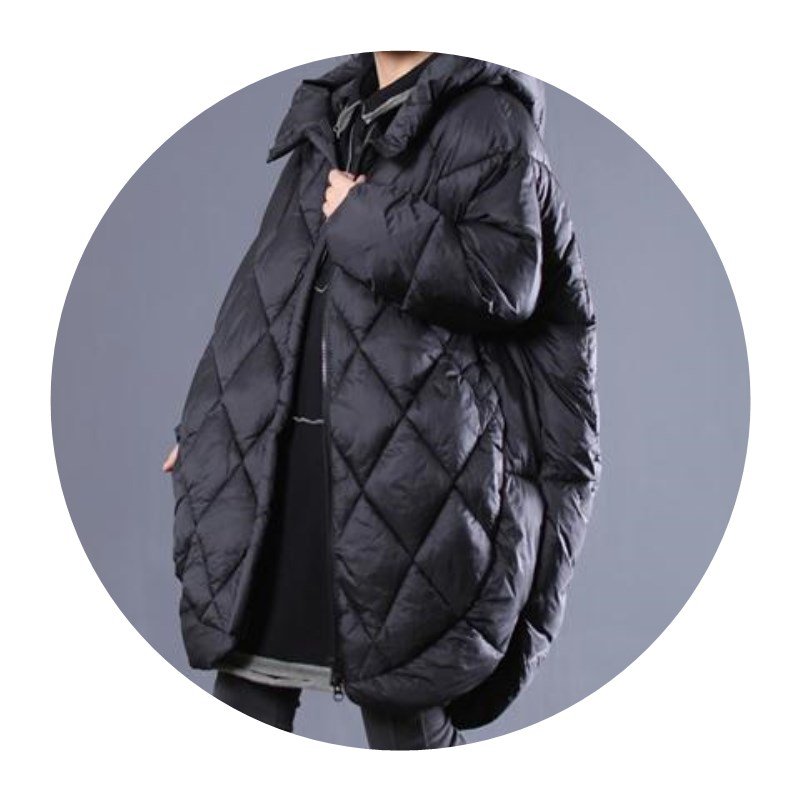 Mid-length hooded cotton jacket - Image 6