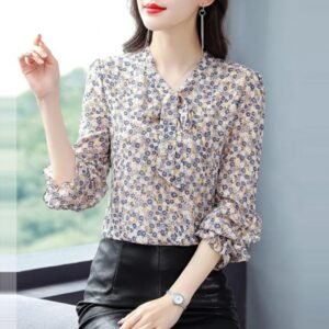 Flab Hiding Slimming Mother Clothes Fashionable Stylish All-matching Shirt