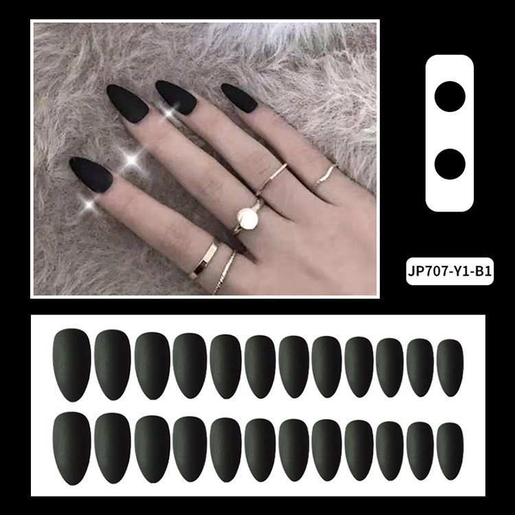 Women's Solid-color Frosted Matte False Nails - Image 3