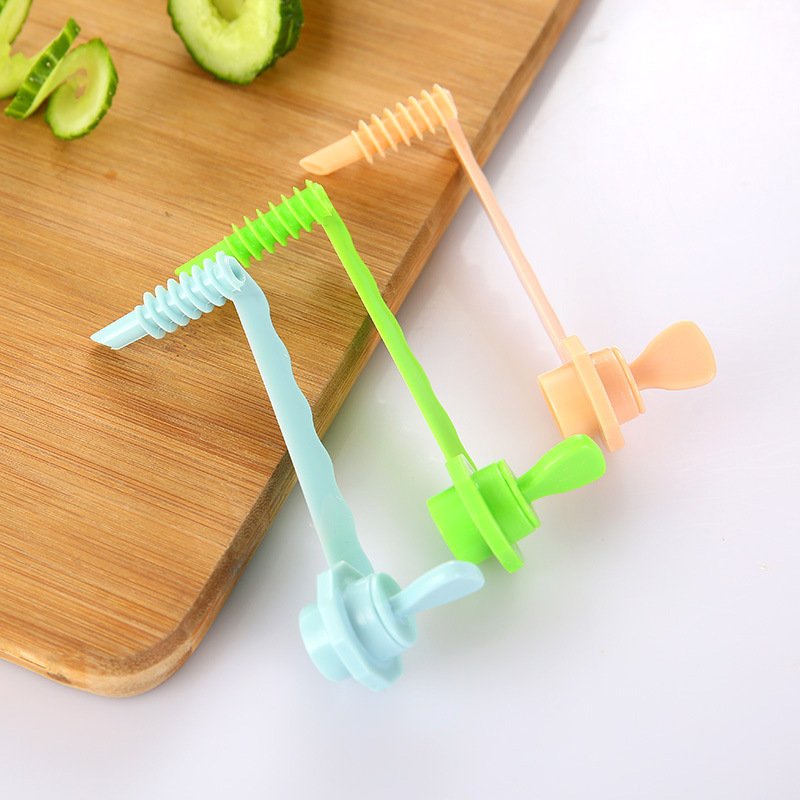 Creative fruit and vegetable curler manual cucumber slicer - Image 4