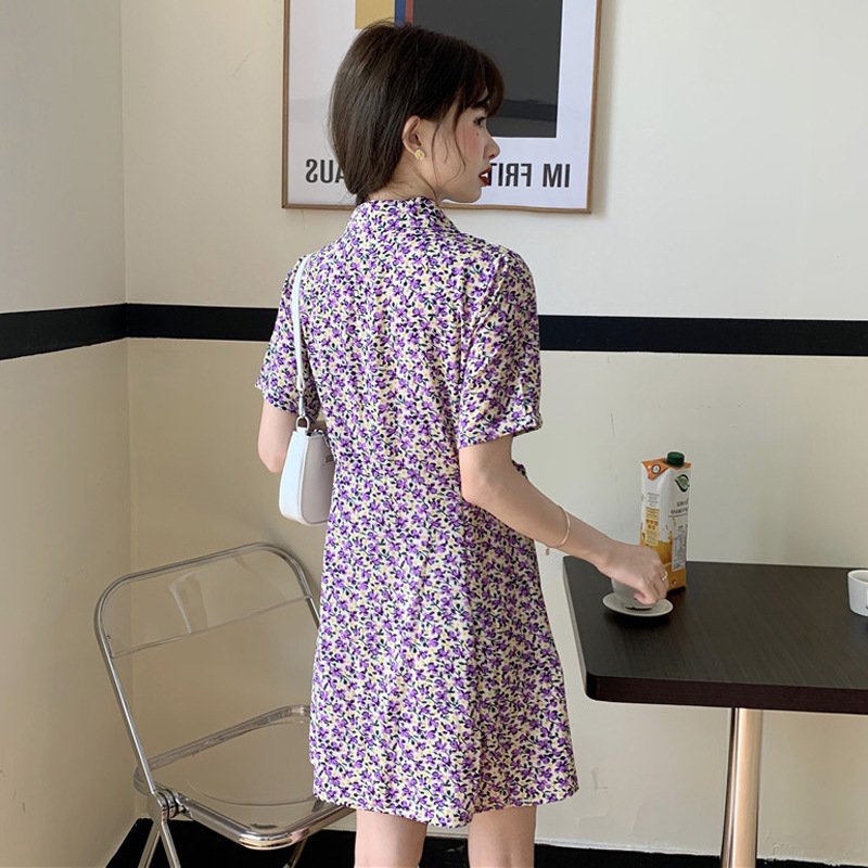 French retro floral skirt - Image 6
