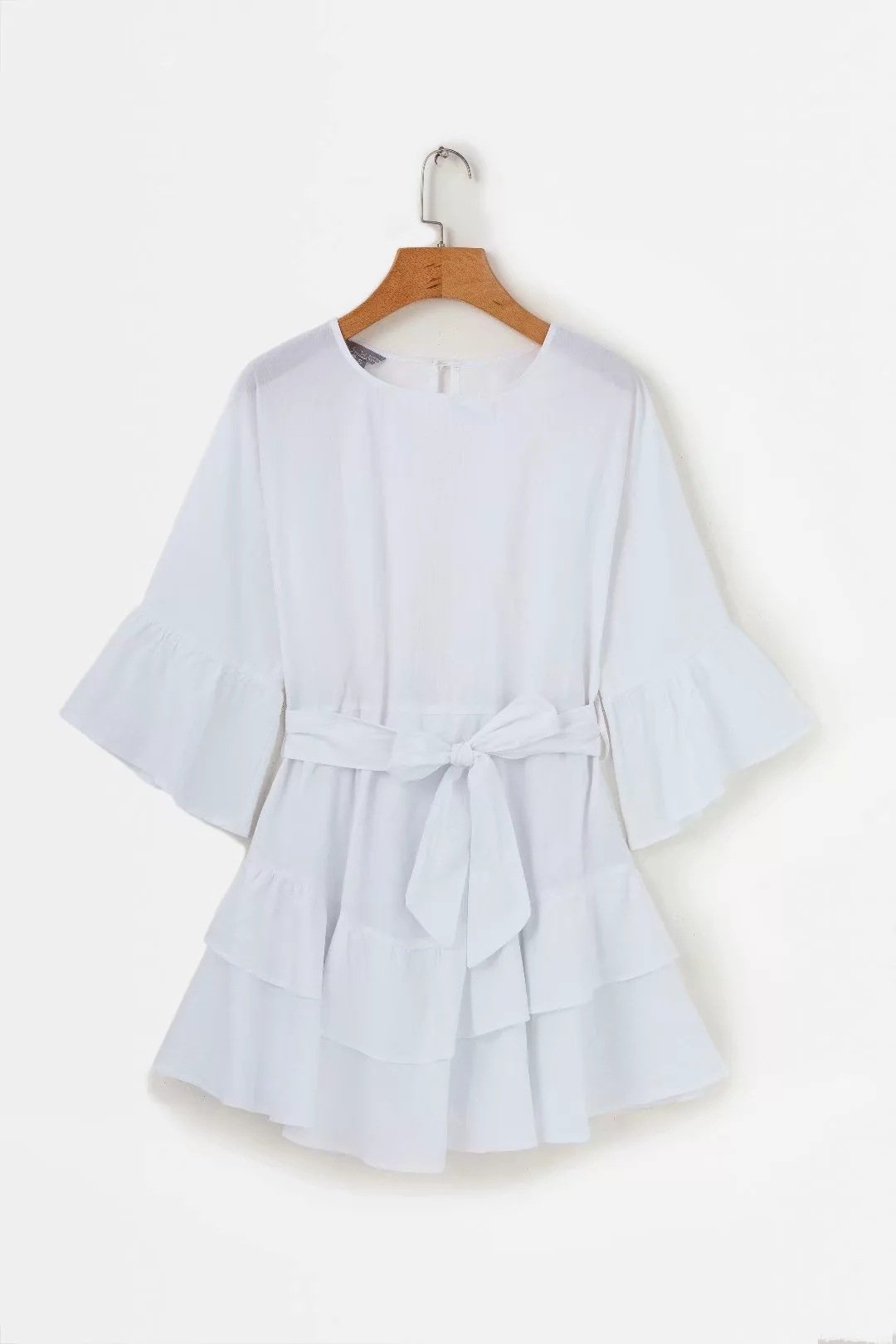 Flared sleeve dress - Image 3