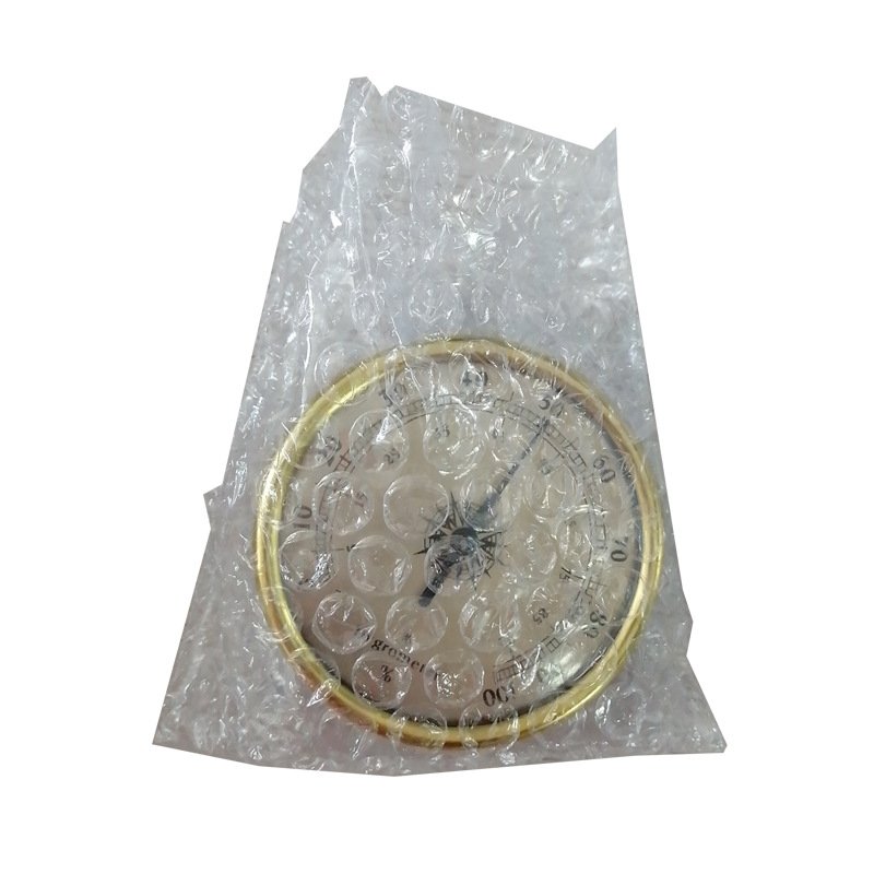 Analog Thermometer And Hygrometer, Aluminum Outer Ring, Aluminum Dial - Image 2