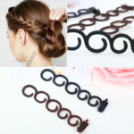 Fish bone wave braider