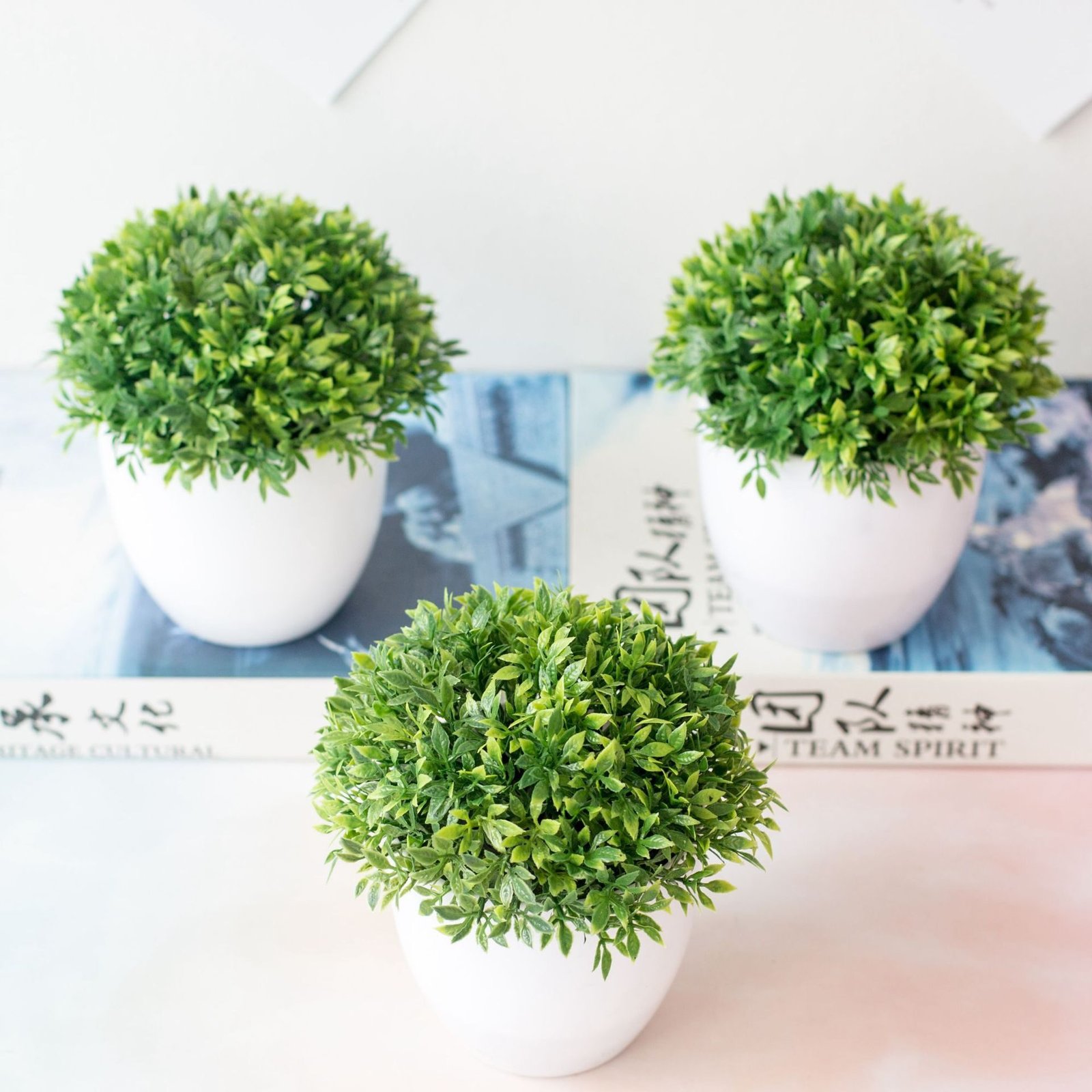 Bonsai Simulation Plant Ornaments 32 Mesh Pongee Home Decoration - Image 2