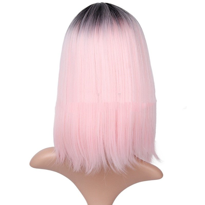 BOBO head gradient short straight hair hood - Image 2