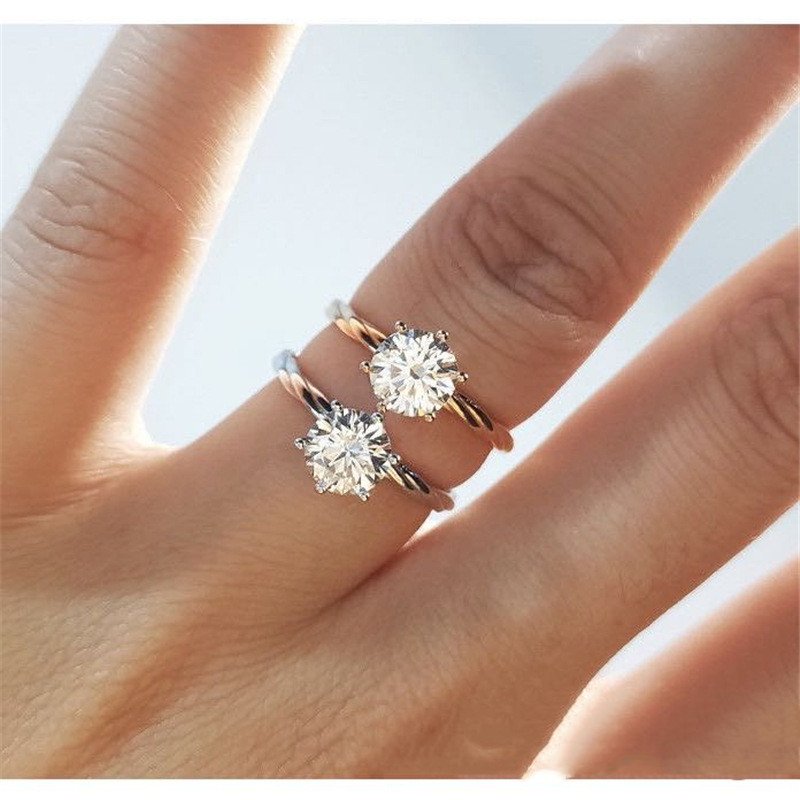 Women's Fashion Simple Moissanite Vine Ring - Image 5