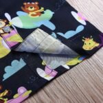 Cartoon Print Short Sleeve Shirt And Casual Shorts Set