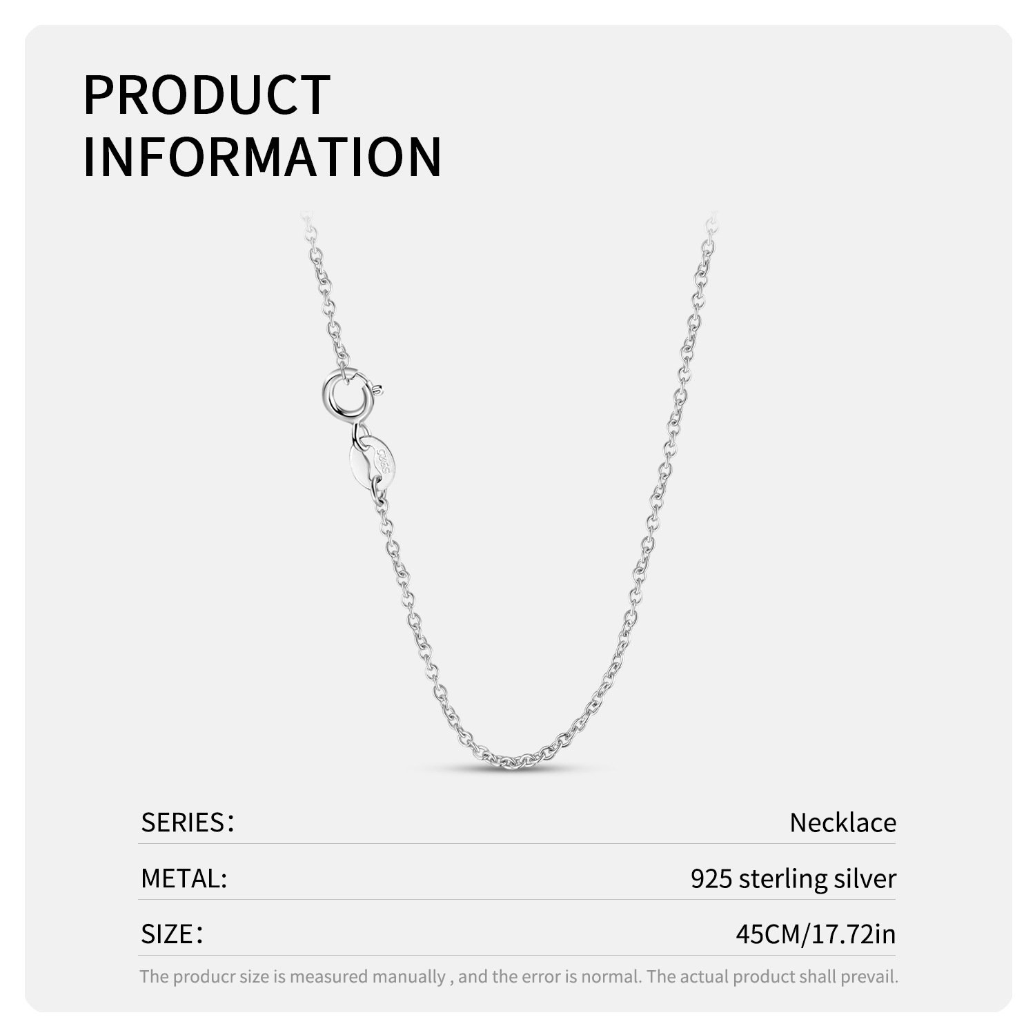 S925 Sterling Silver Cute Dog Necklace Mother's Day Series Sweater Chain - Image 5