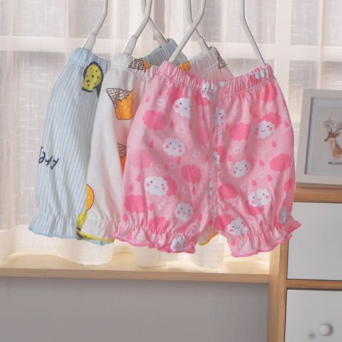 Openable cotton five-point leggings bloomers - Image 2