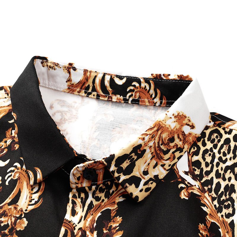 Chinese style floral shirt - Image 2