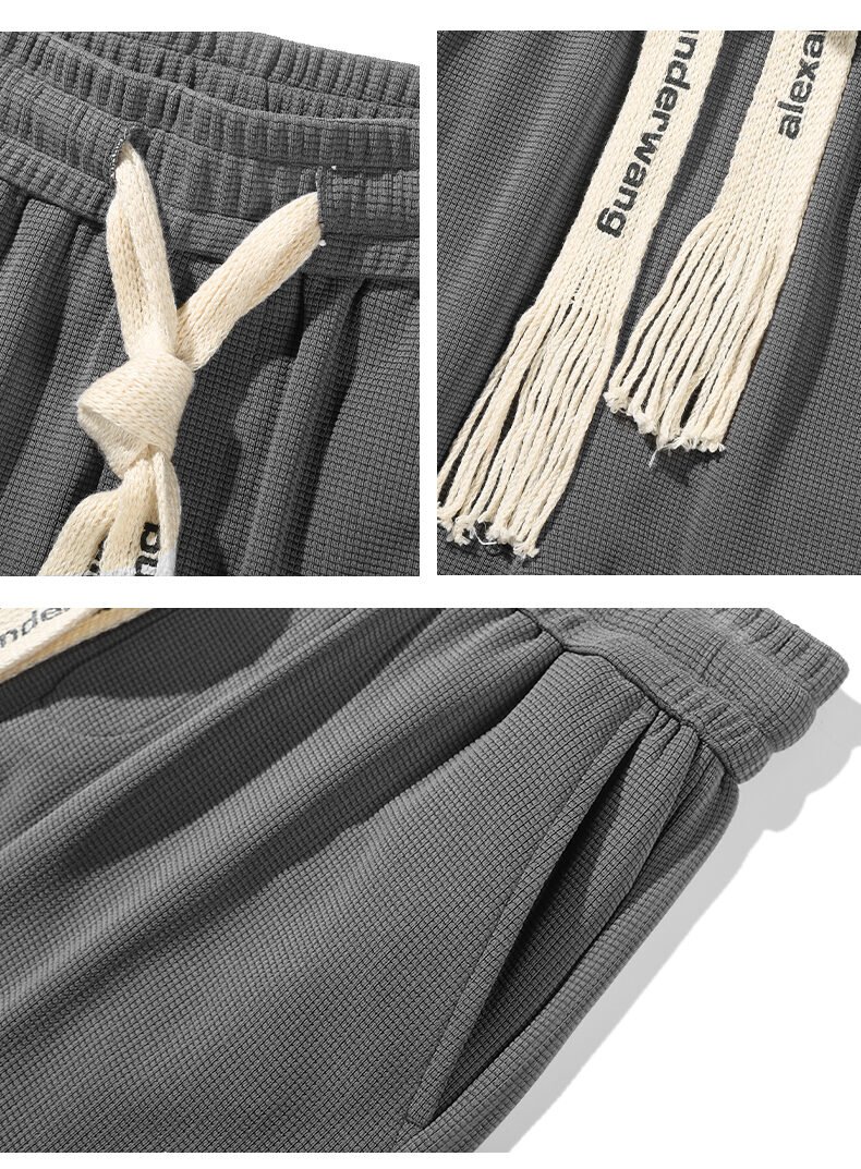 Japanese Simple Versatile Sports Wide Leg Pants - Image 7