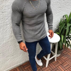 Long Sleeve Round Neck Pullover