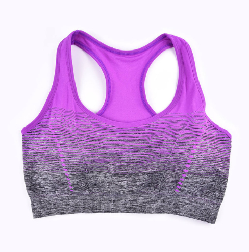 Gradient color high strength shockproof yoga fitness running sports underwear without steel ring - Image 10