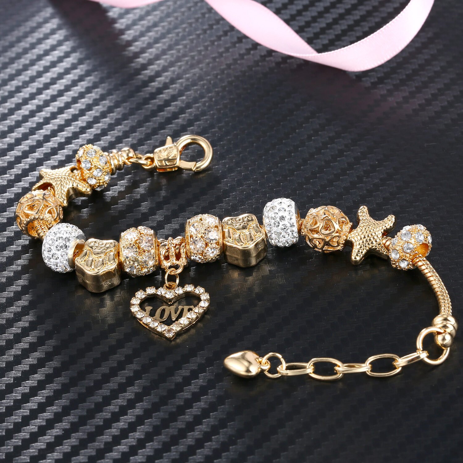DIY alloy beaded bracelet - Image 4