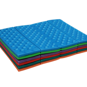 Four folding cushion portable light honeycomb XPE foam cushion single moisture-proof mini dirt-resistant mat