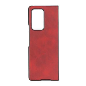 Folding screen two-color cow pattern phone case