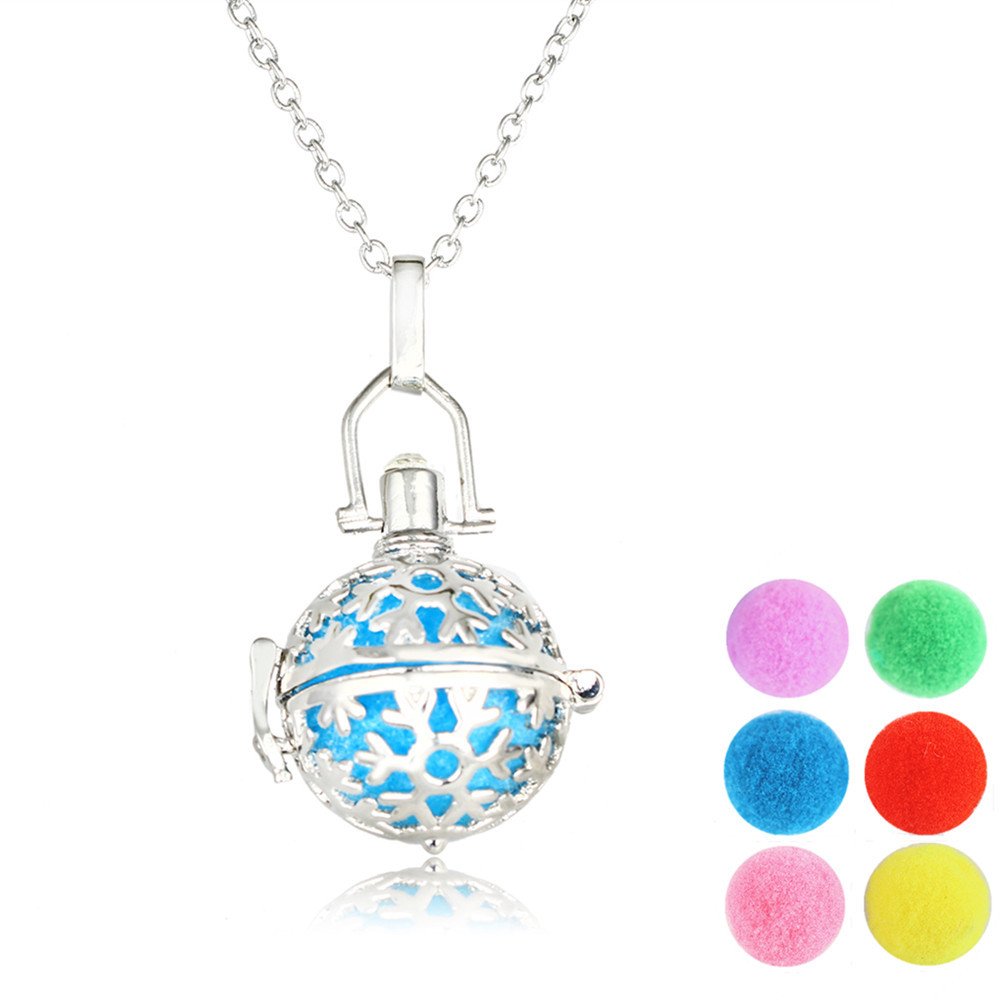 DIY hollow fragrance Necklace - Image 2