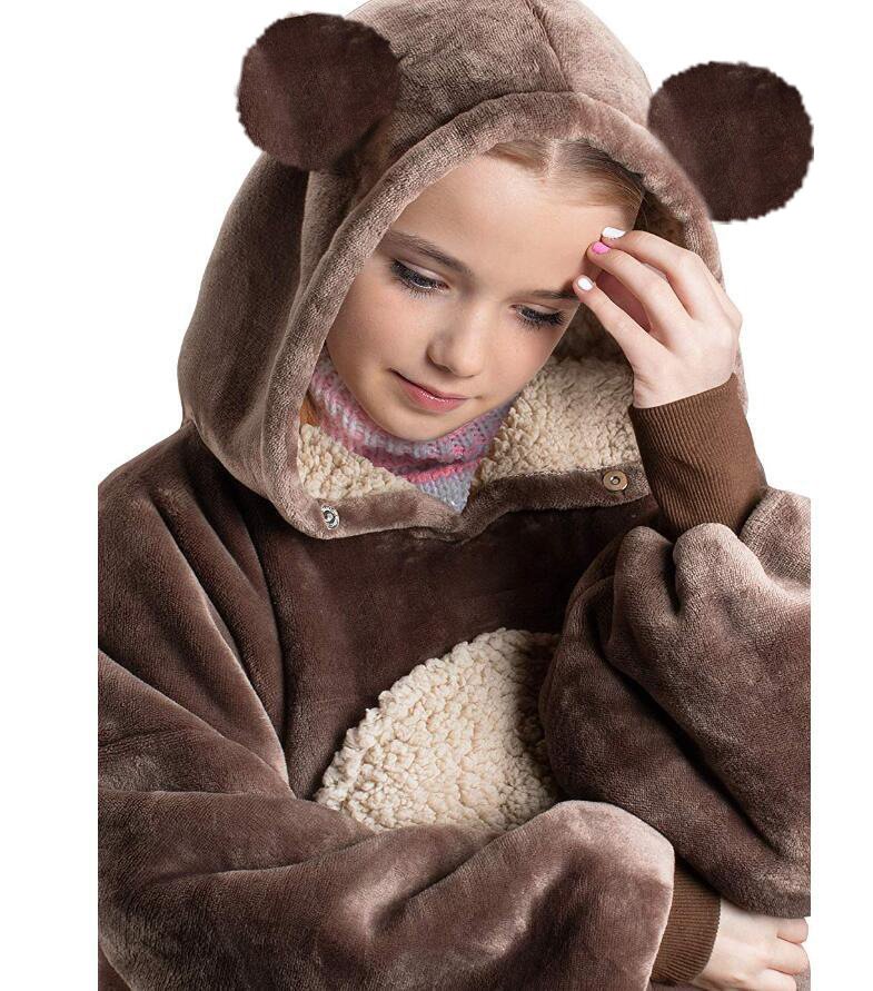 Animal cartoon home clothes hooded sweater - Image 6