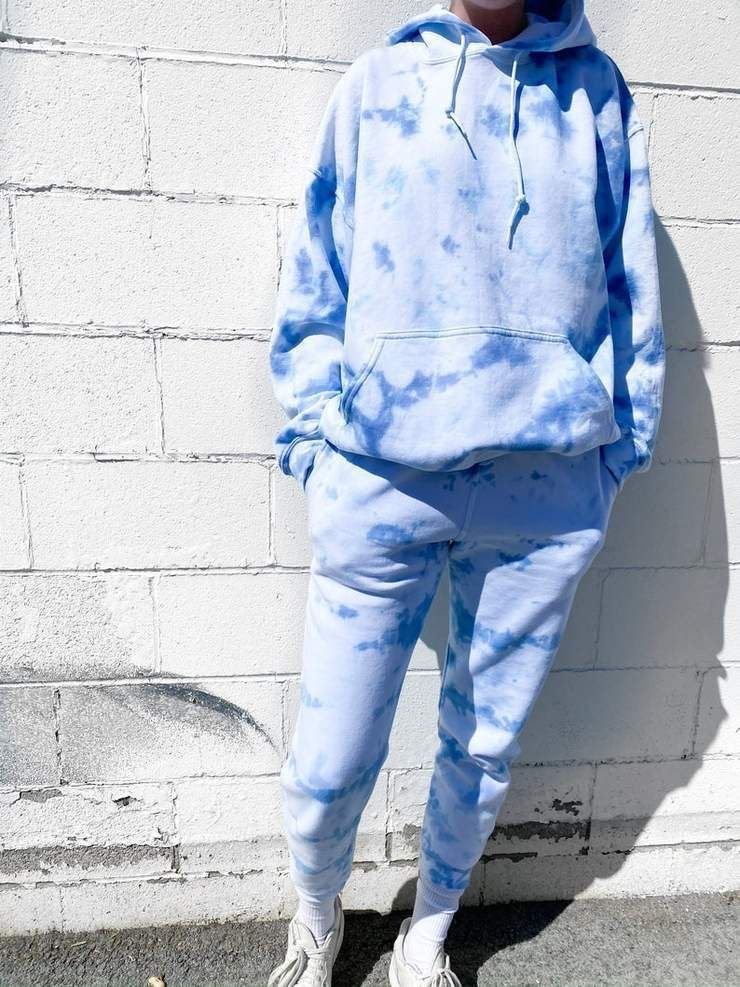 Long sleeve hoodie trouser suit - Image 2