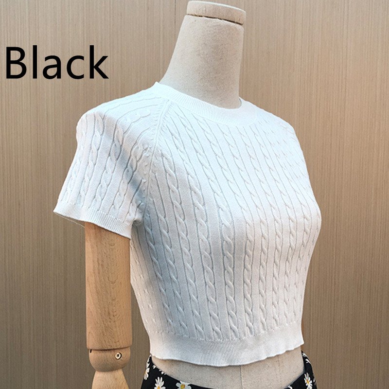 Pure Color Simple Twist Star Same Style Blouse - Image 6